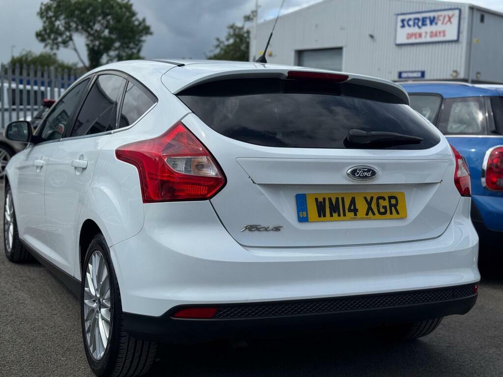 Ford Focus 1.6 Tdci Zetec Euro 5 S S WM14XGR White #4
