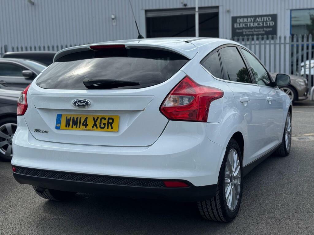 Ford Focus 1.6 Tdci Zetec Euro 5 S S WM14XGR White #5