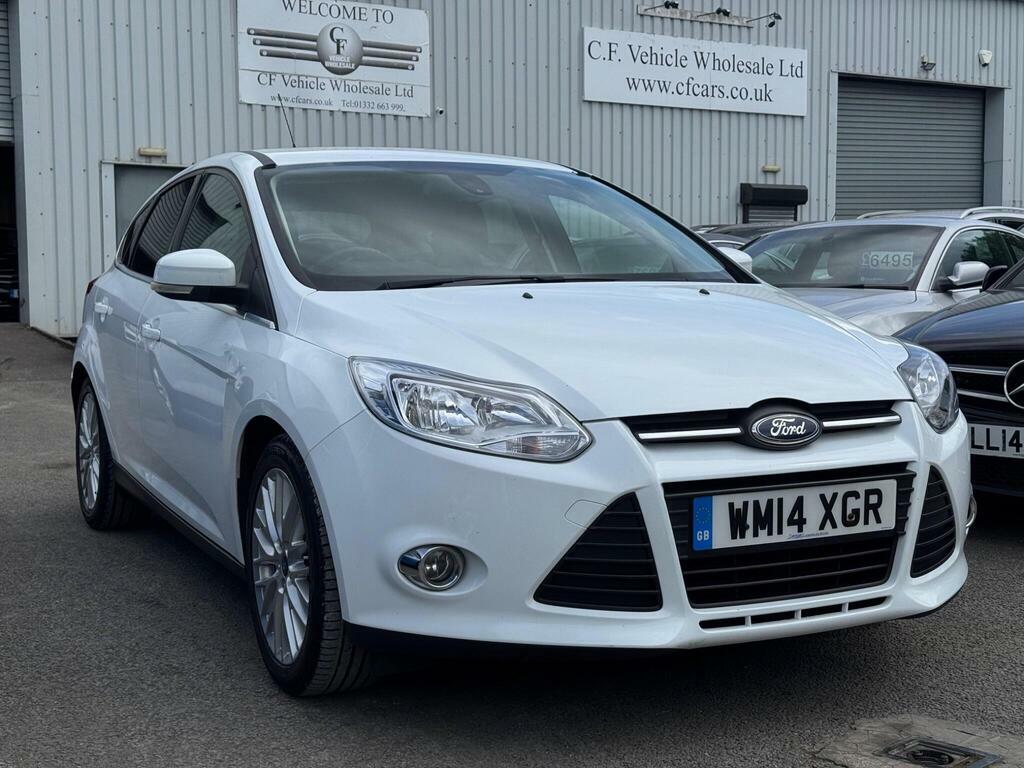 Ford Focus 1.6 Tdci Zetec Euro 5 S S White