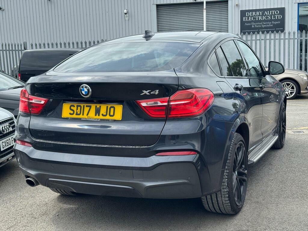BMW X4 2.0 20D M Sport Xdrive Euro 6 S S Black #4