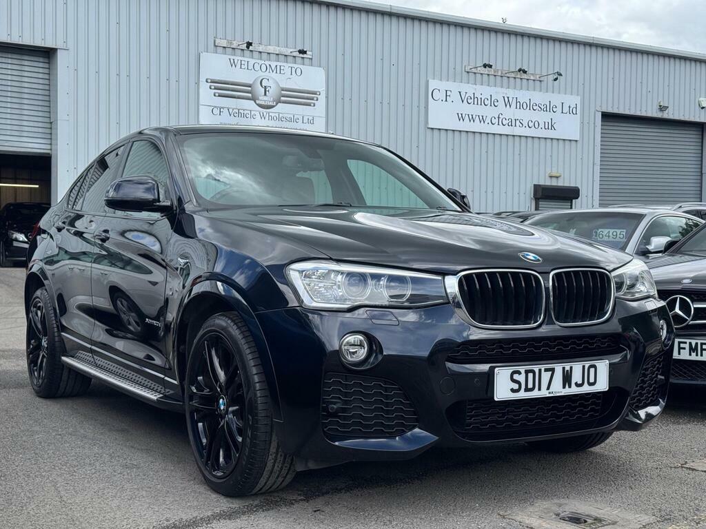 BMW X4 2.0 20D M Sport Xdrive Euro 6 S S Black