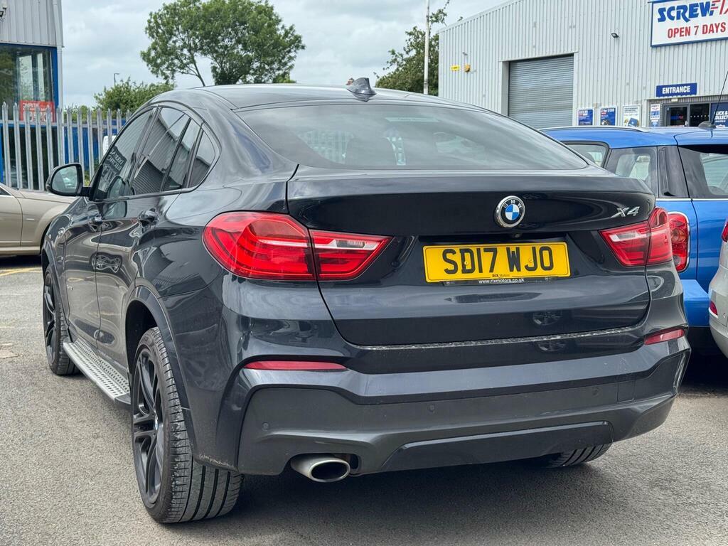 BMW X4 2.0 20D M Sport Xdrive Euro 6 S S Black #3