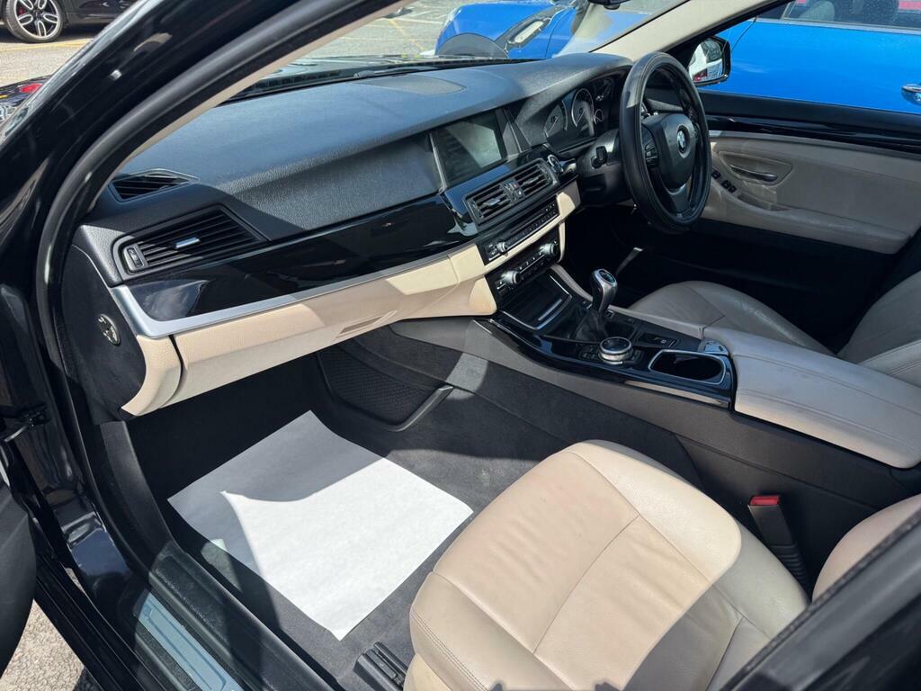 BMW 5 Series 520D M Black #14