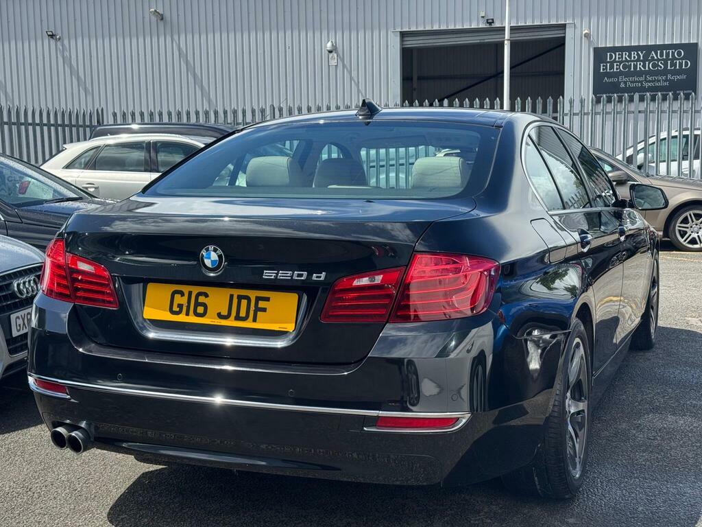 BMW 5 Series 520D M Black #4