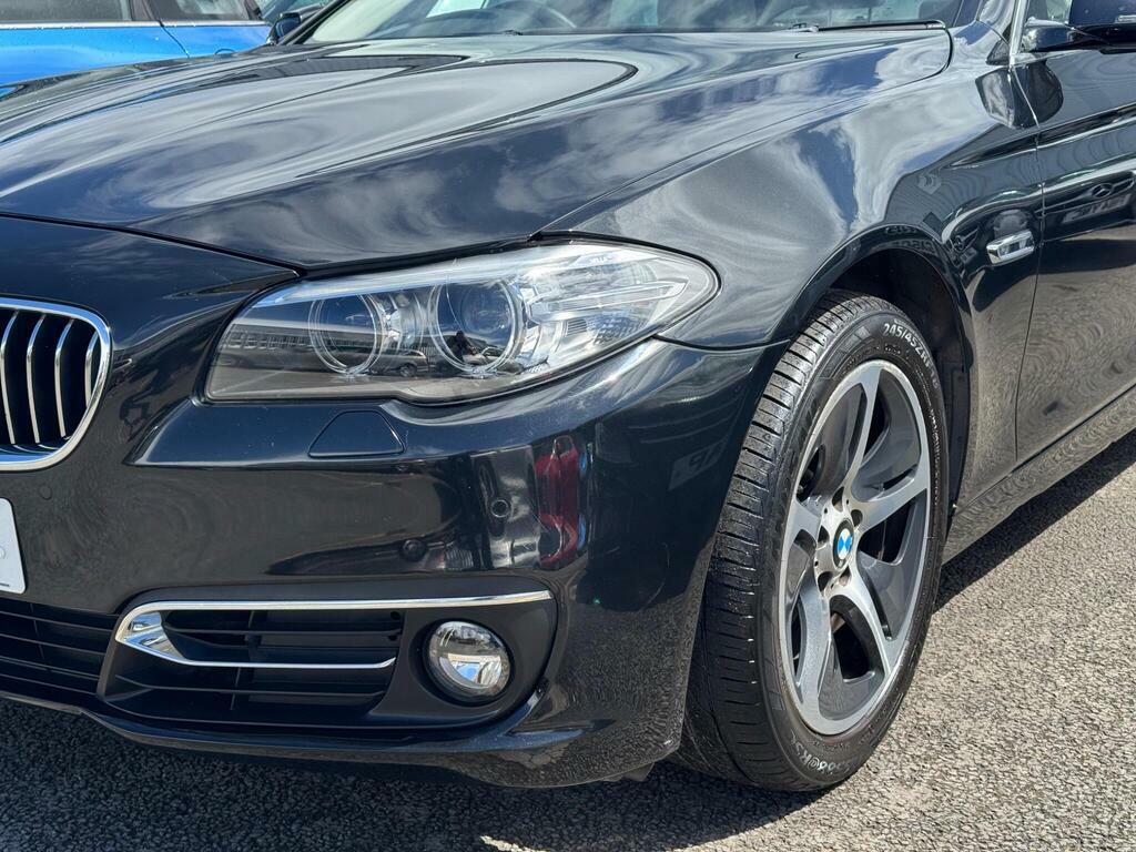 BMW 5 Series 520D M Black #9