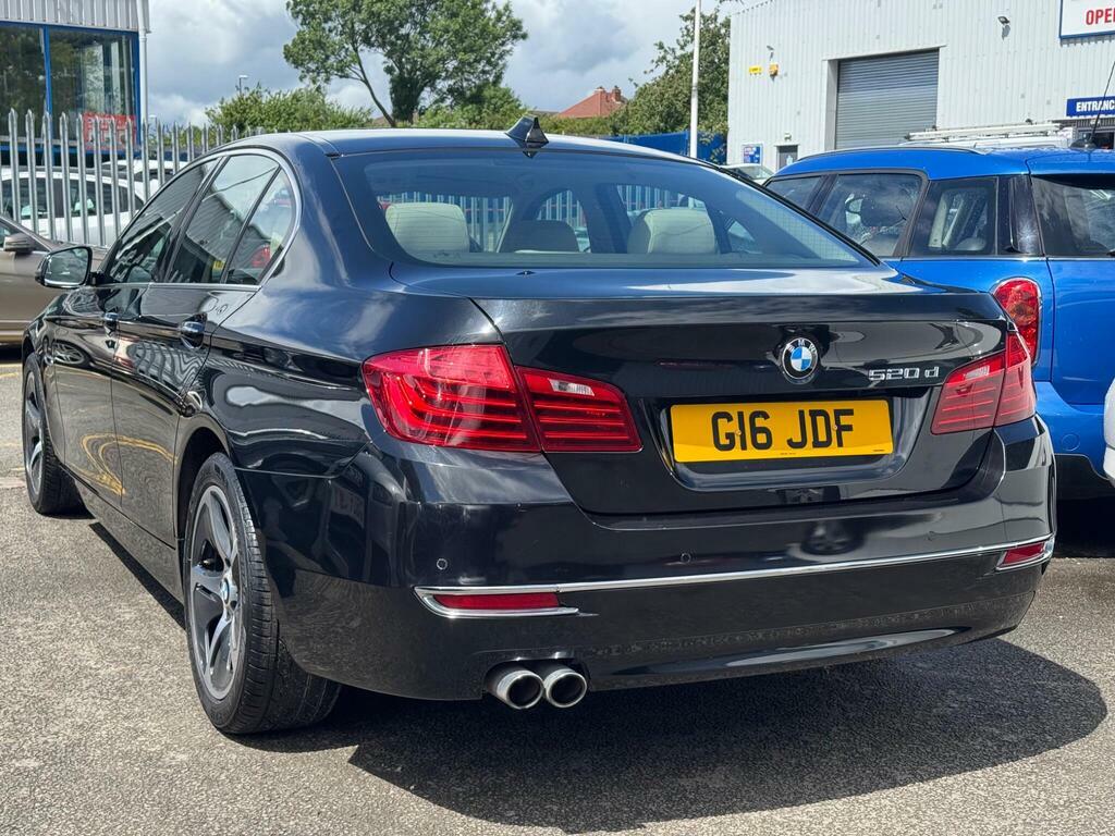 BMW 5 Series 520D M Black #3