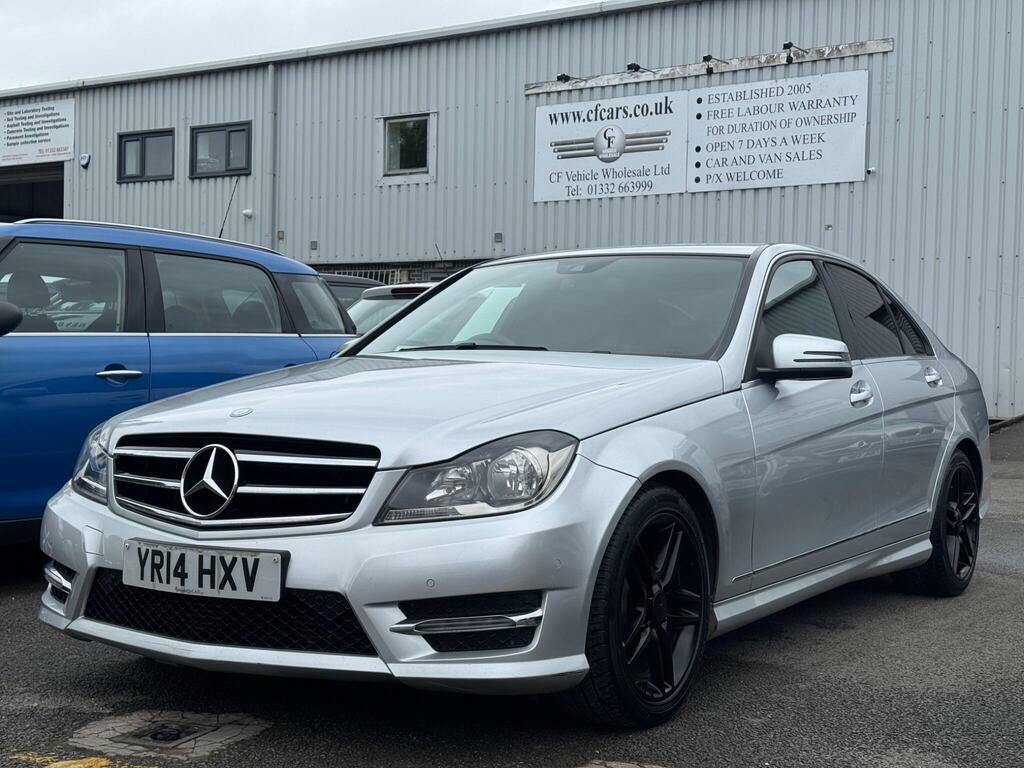 Mercedes-Benz C Class 2.1 C220 Cdi Amg Sport Edition G-tronic Euro 5 S YR14HXV Silver #2
