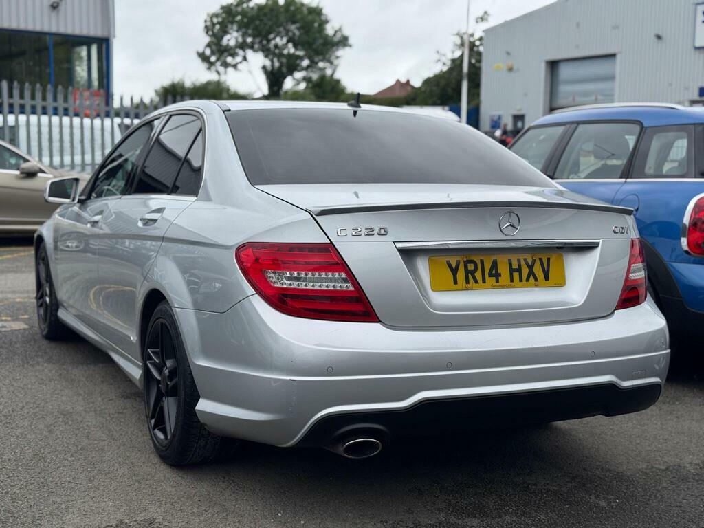 Mercedes-Benz C Class 2.1 C220 Cdi Amg Sport Edition G-tronic Euro 5 S YR14HXV Silver #3