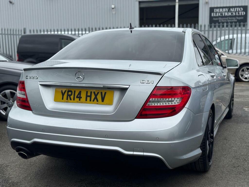 Mercedes-Benz C Class 2.1 C220 Cdi Amg Sport Edition G-tronic Euro 5 S YR14HXV Silver #4