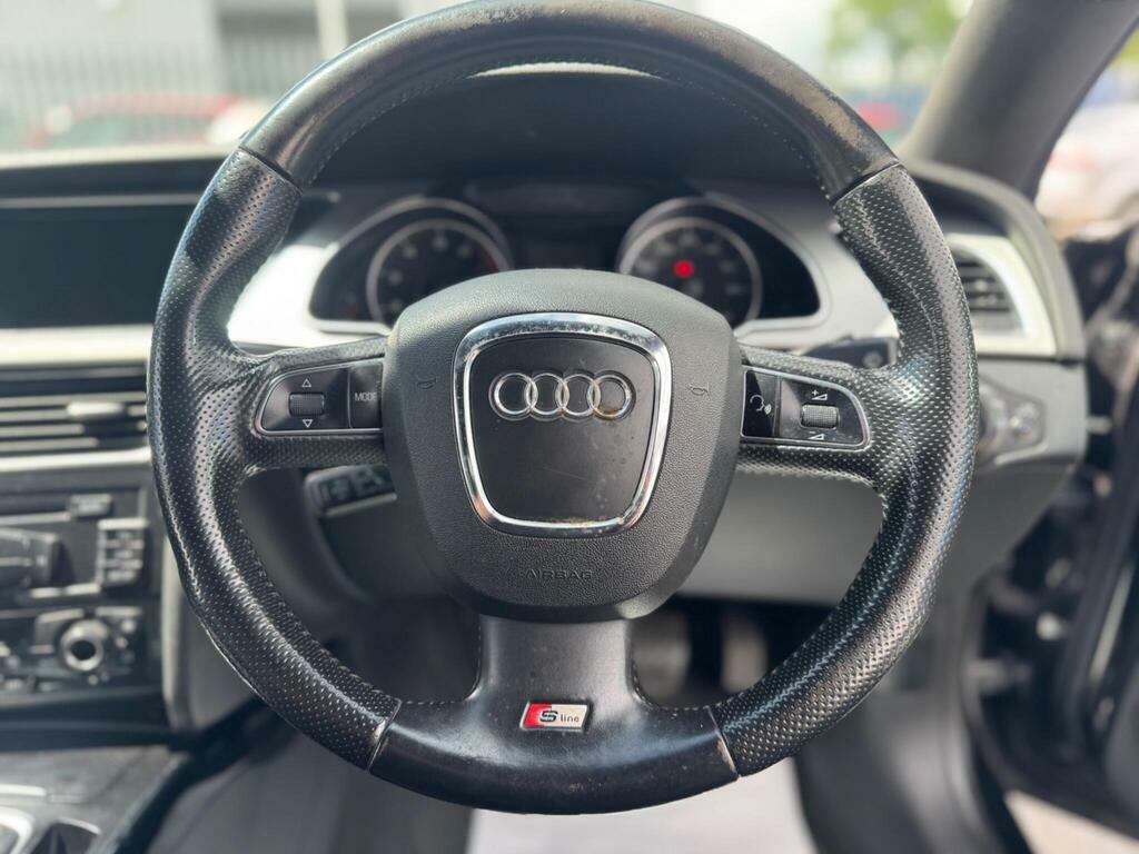 Audi A5 Cabriolet 2.0 Tdi S Line Euro 5 Ss Black #15