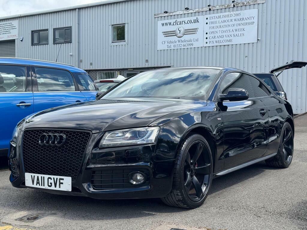 Audi A5 1.8 Tfsi Black Edition Coupe Black #2