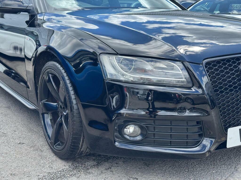 Audi A5 Cabriolet 2.0 Tdi S Line Euro 5 Ss Black #8