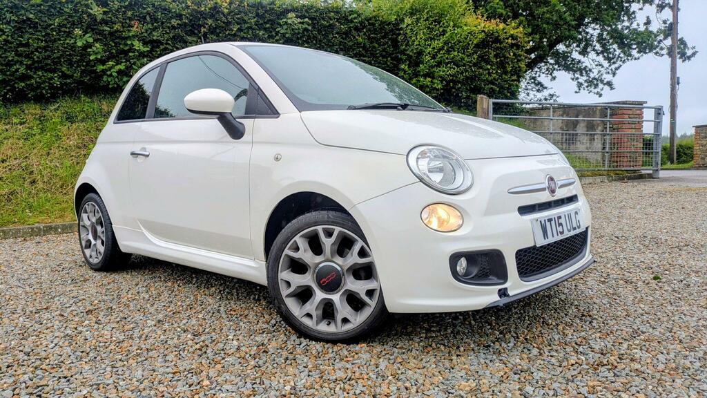 Fiat 500 1.2 S Euro 6 Ss WT15ULG White