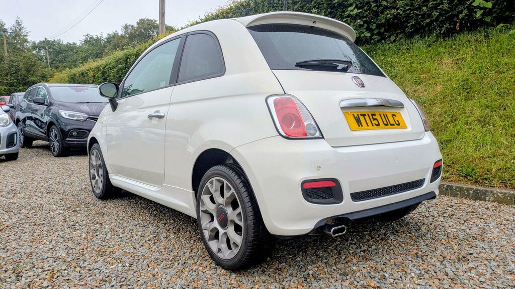 Fiat 500 1.2 S Euro 6 Ss WT15ULG White #5