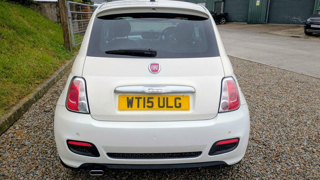 Fiat 500 1.2 S Euro 6 Ss WT15ULG White #4