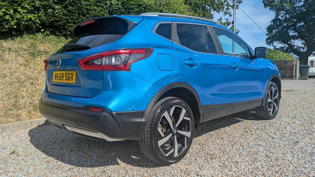 Nissan Qashqai 1.5 Dci Tekna Euro 6 Ss WK68SGX Blue #3