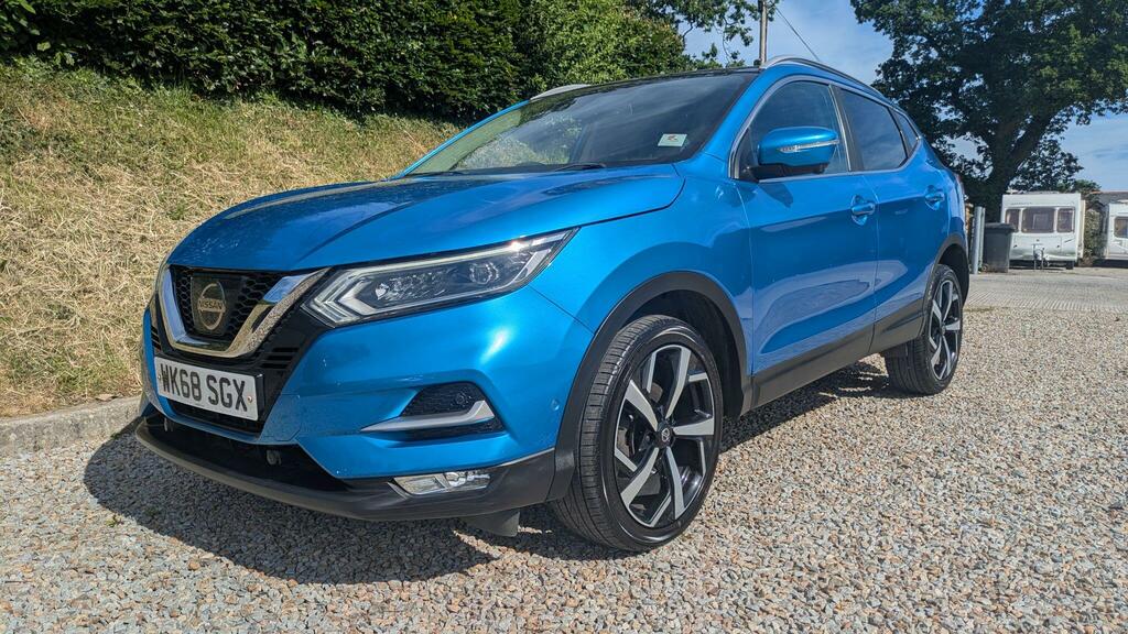 Nissan Qashqai 1.5 Dci Tekna Euro 6 Ss WK68SGX Blue #5