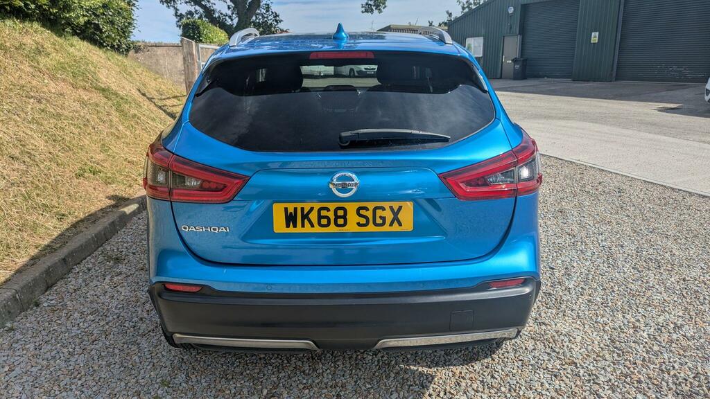 Nissan Qashqai 1.5 Dci Tekna Euro 6 Ss WK68SGX Blue #4