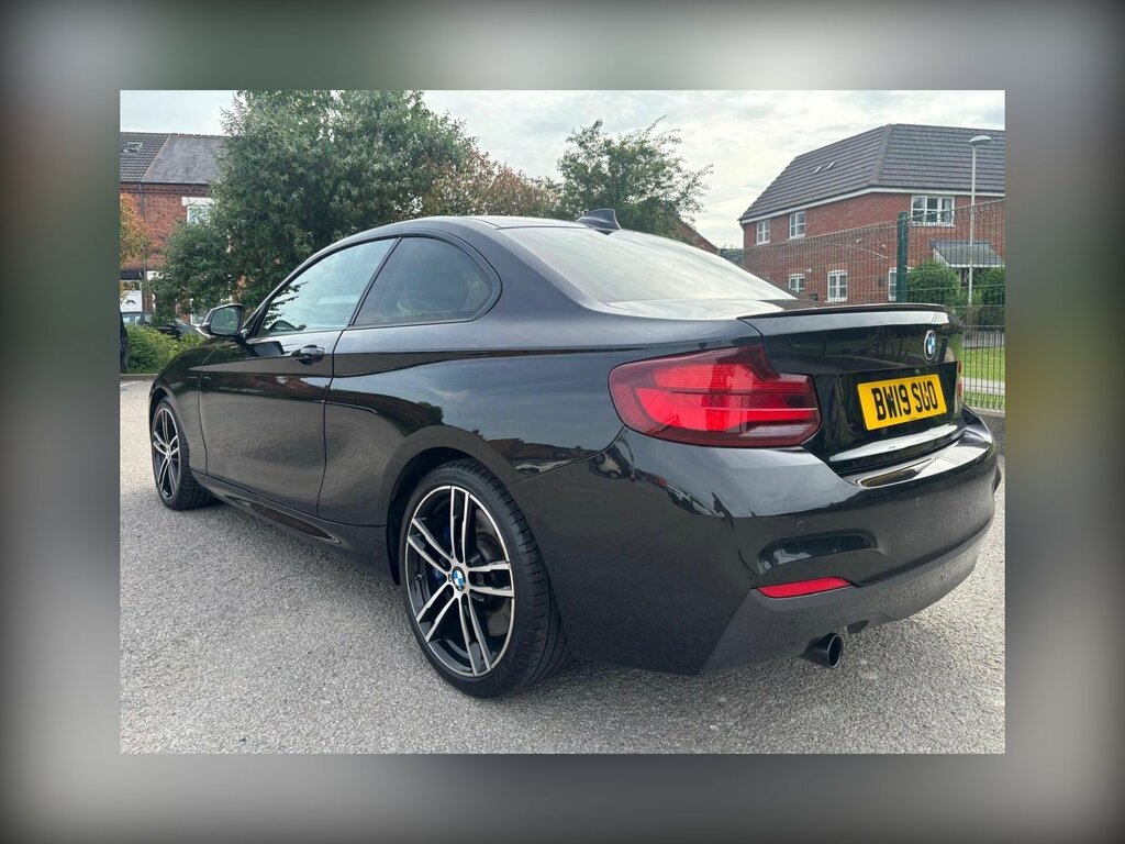 BMW 2 Series 2.0 218D M Sport Euro 6 Ss BW19SUO Black #3