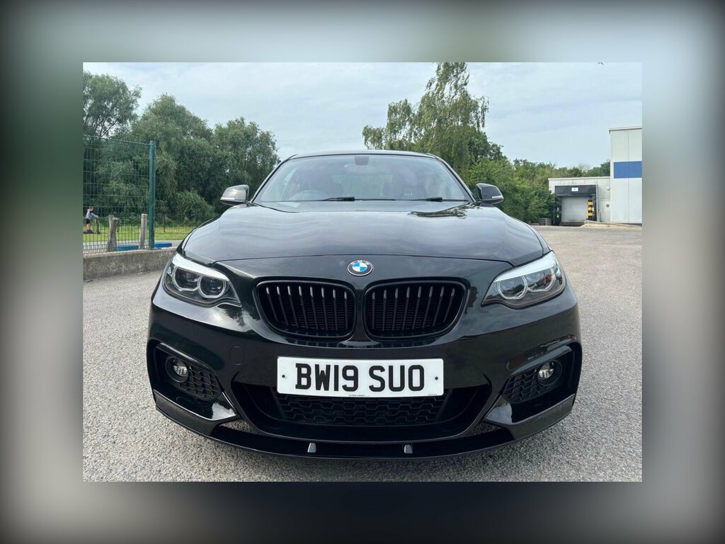 BMW 2 Series 2.0 218D M Sport Euro 6 Ss BW19SUO Black #6