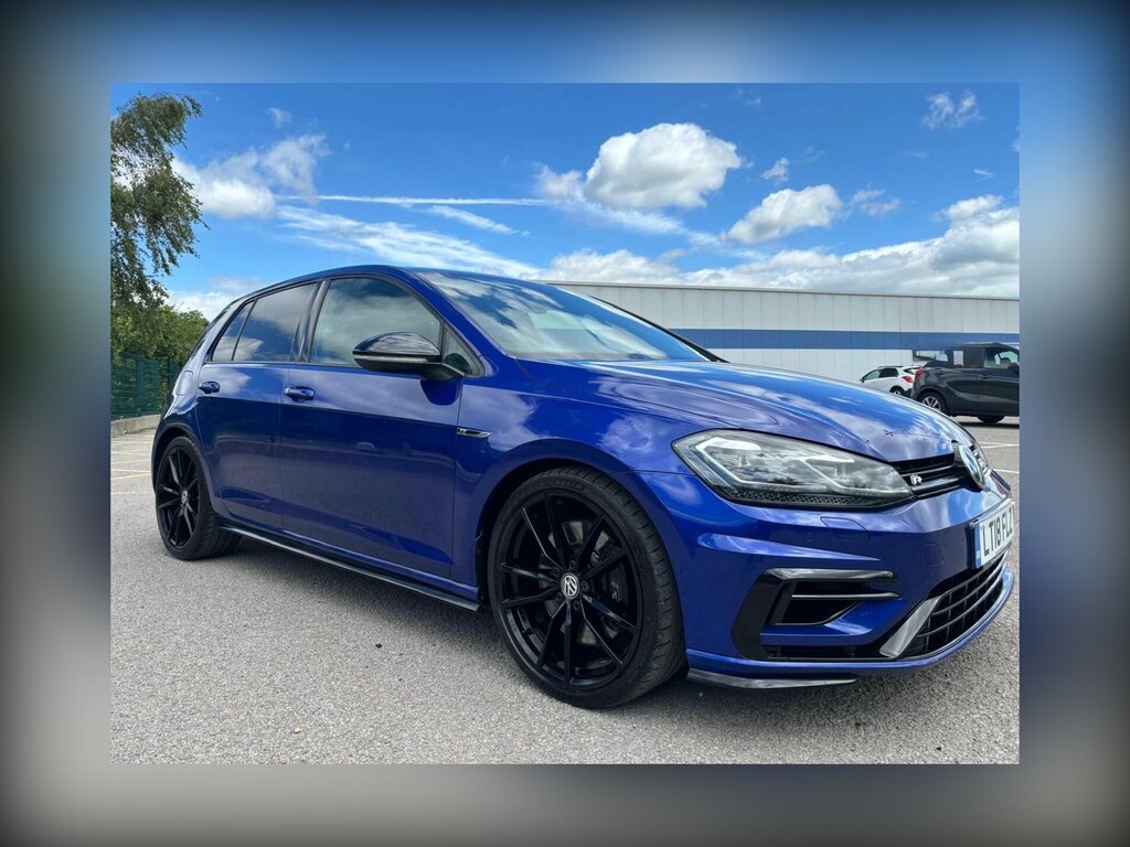 Volkswagen Golf 2.0 Tsi R Dsg 4Motion Euro 6 Ss LT18FLZ Blue #4