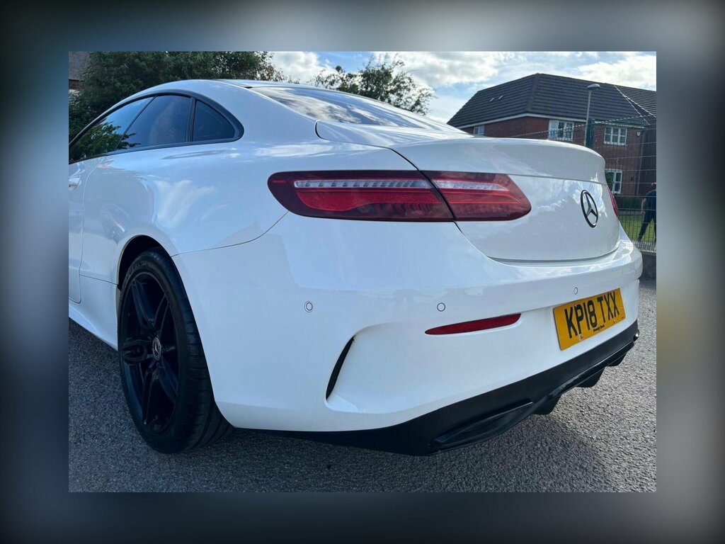 Mercedes-Benz E Class 2.0 E220d Amg Line G-tronic Euro 6 Ss White #5