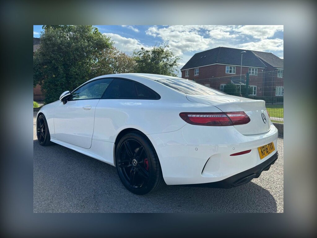 Mercedes-Benz E Class 2.0 E220d Amg Line G-tronic Euro 6 Ss White #3