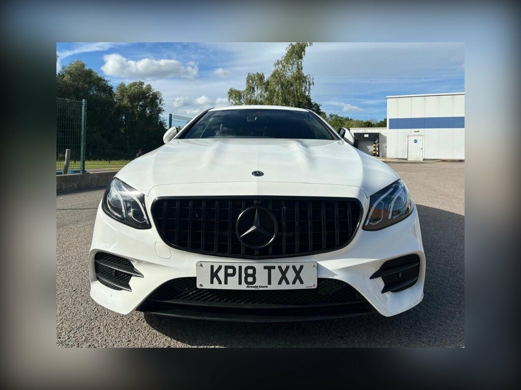 Mercedes-Benz E Class 2.0 E220d Amg Line G-tronic Euro 6 Ss White #4