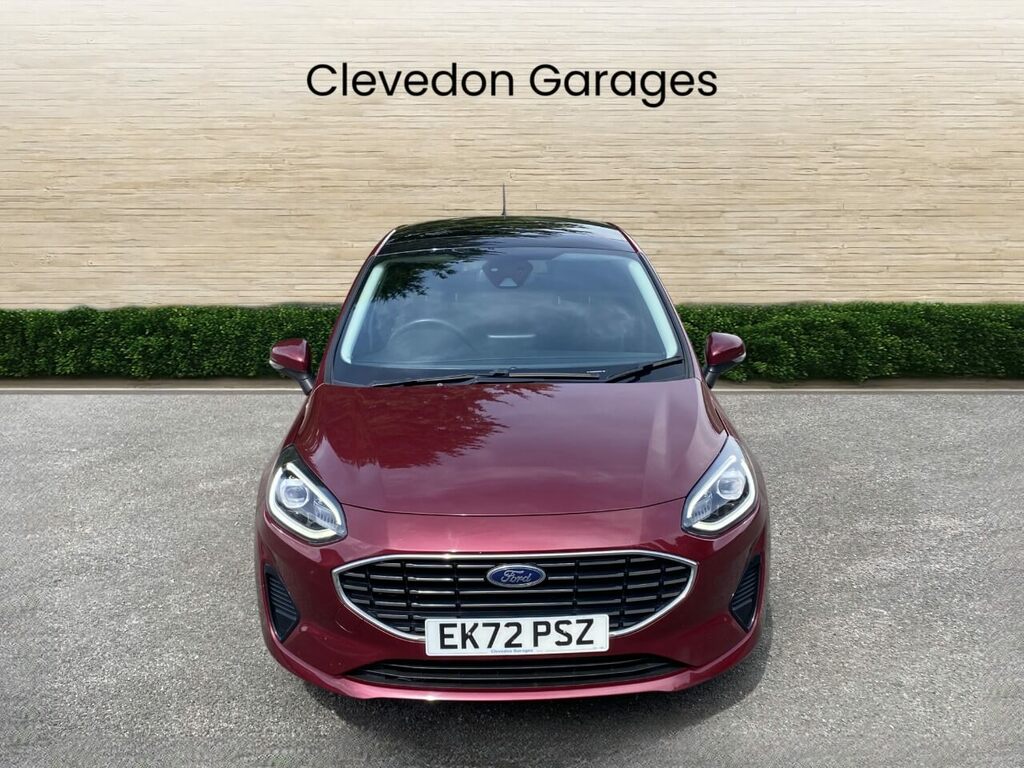 Ford Fiesta 1.0T Ecoboost Mhev Titanium Vignale Hatchback EK72PSZ Red #3
