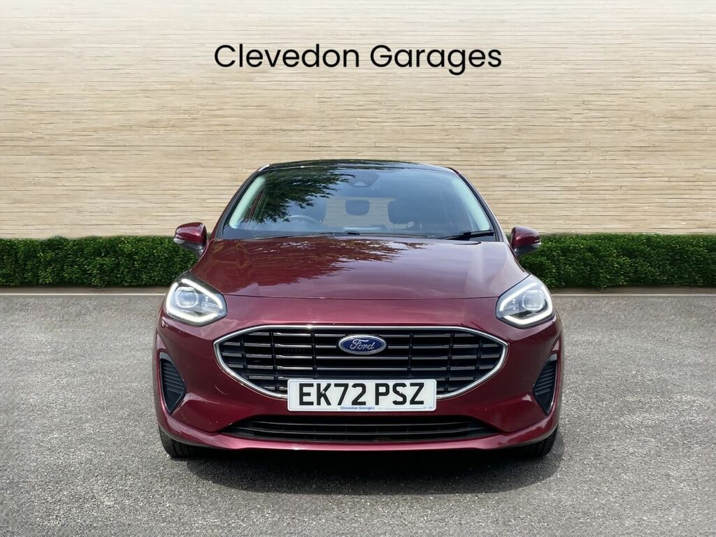 Ford Fiesta 1.0T Ecoboost Mhev Titanium Vignale Hatchback EK72PSZ Red #6