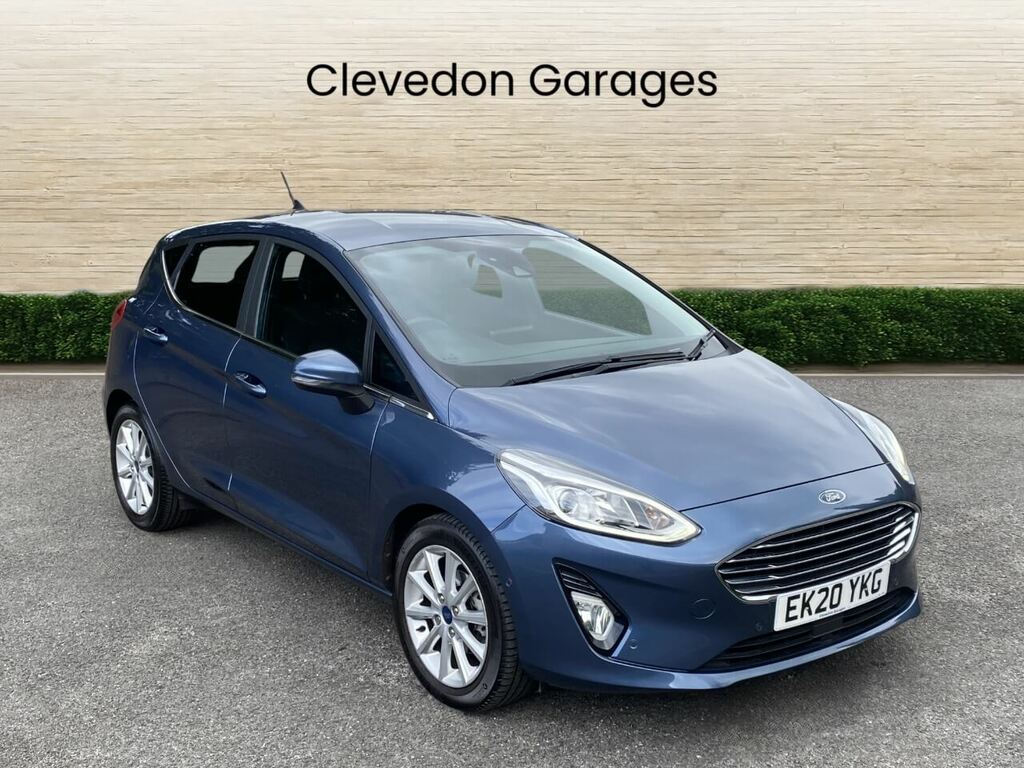 Ford Fiesta 1.0T Ecoboost Gpf Titanium Hatchback Au EK20YKG Blue #2