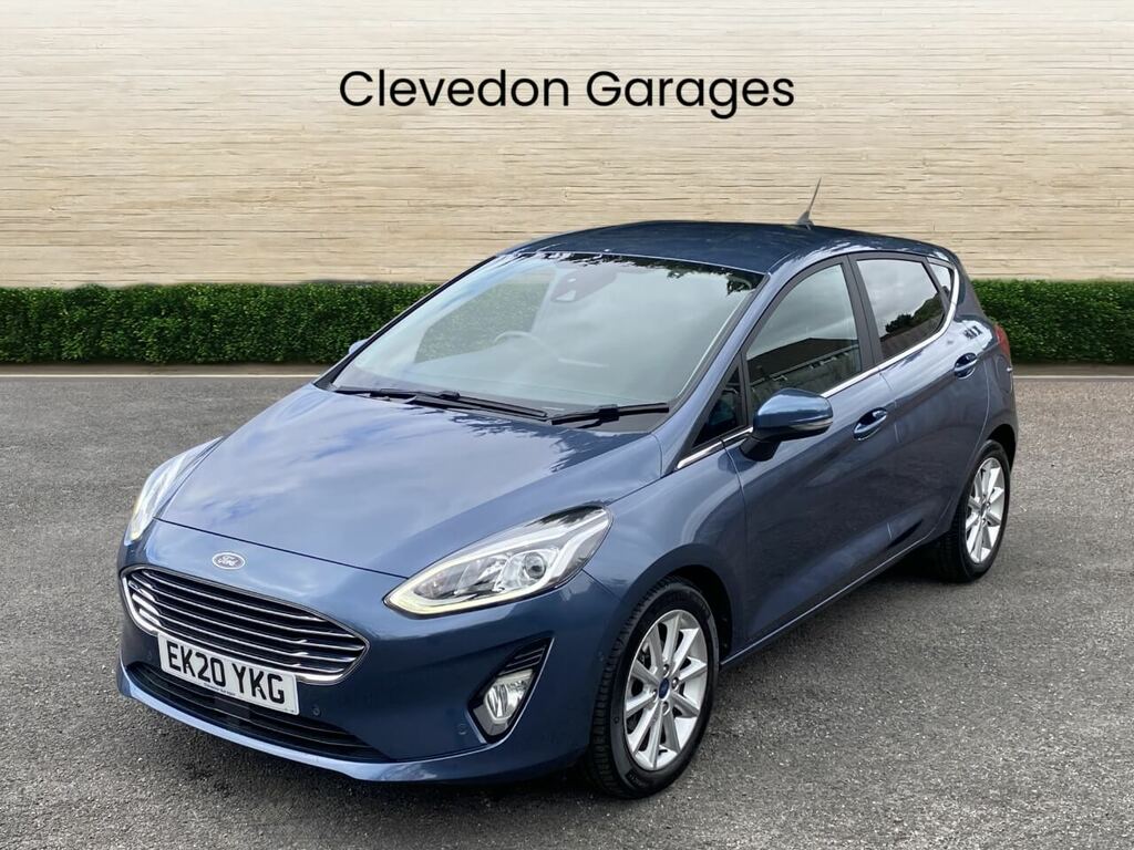 Ford Fiesta 1.0T Ecoboost Gpf Titanium Hatchback Au EK20YKG Blue #4