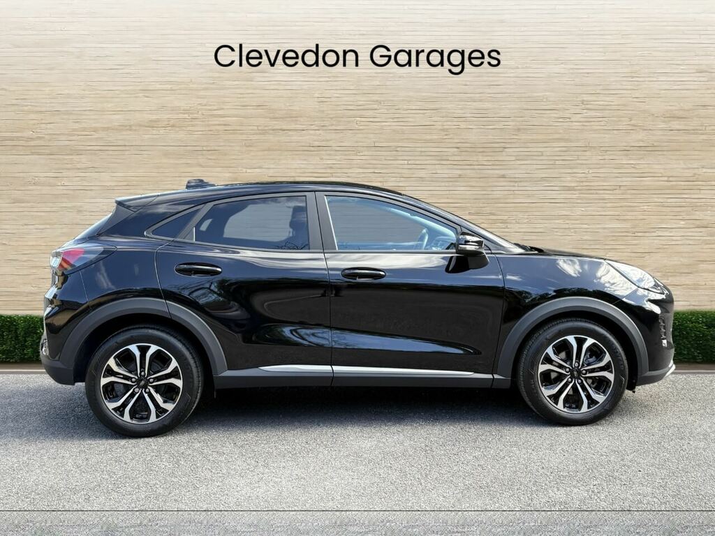 Ford Puma 1.0T Ecoboost Mhev Titanium Suv Hybrid MM74OGK Black #4
