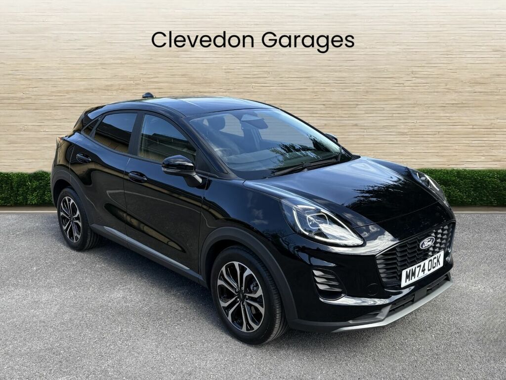 Ford Puma 1.0T Ecoboost Mhev Titanium Suv Hybrid MM74OGK Black #6