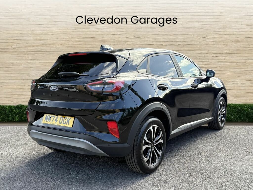 Ford Puma 1.0T Ecoboost Mhev Titanium Suv Hybrid MM74OGK Black #5