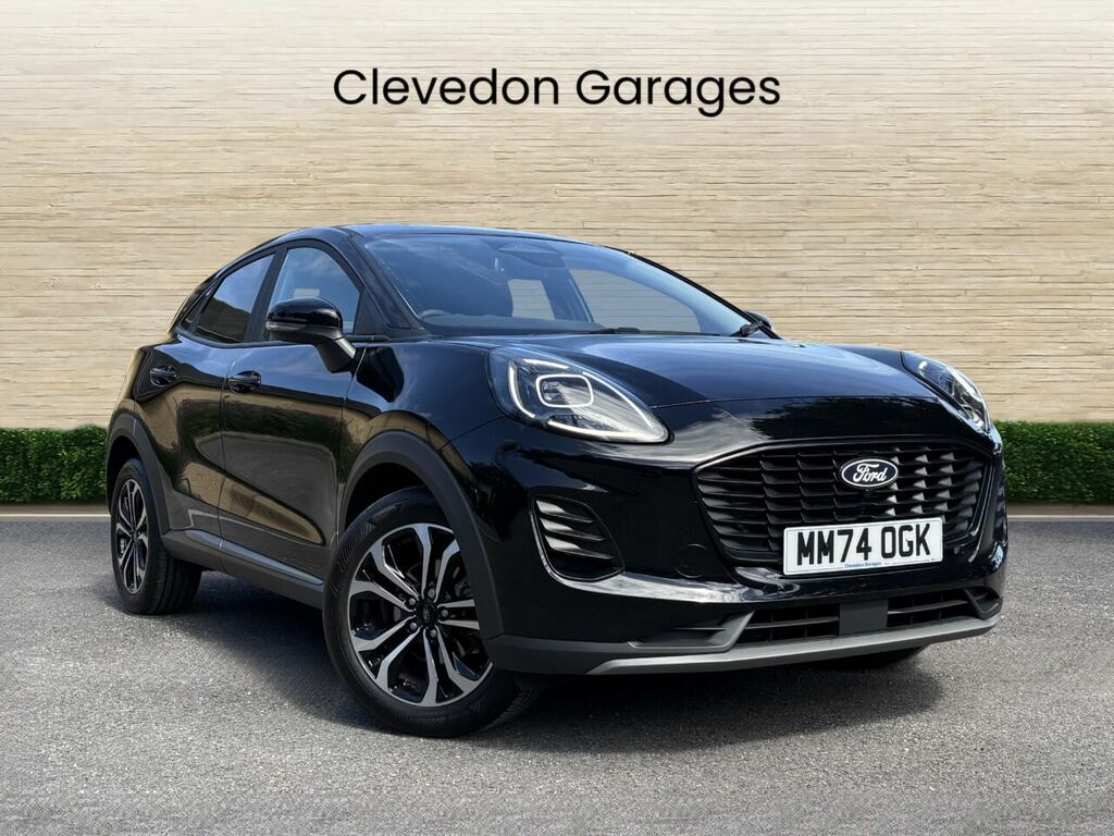 Ford Puma 1.0T Ecoboost Mhev Titanium Suv Hybrid Black