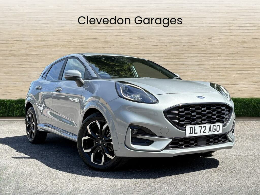 Ford Puma 1.0T Ecoboost Mhev St-line X Suv Hybrid DL72AGO Silver