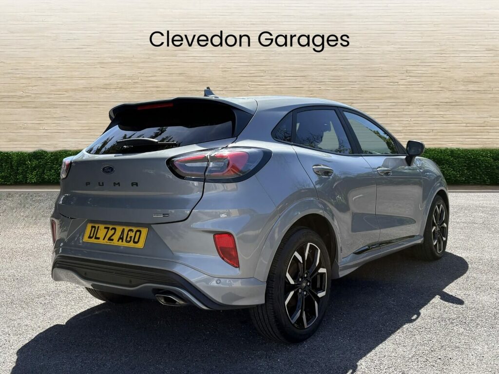 Ford Puma 1.0T Ecoboost Mhev St-line X Suv Hybrid DL72AGO Silver #5