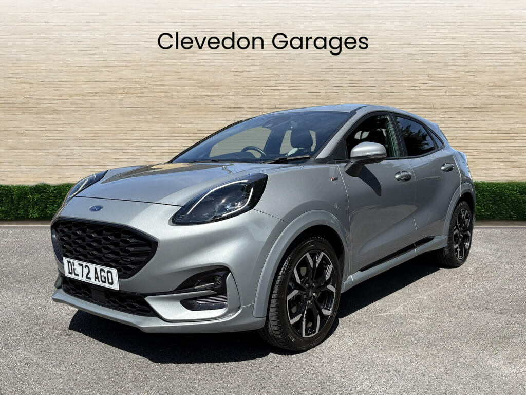 Ford Puma 1.0T Ecoboost Mhev St-line X Suv Hybrid DL72AGO Silver #6