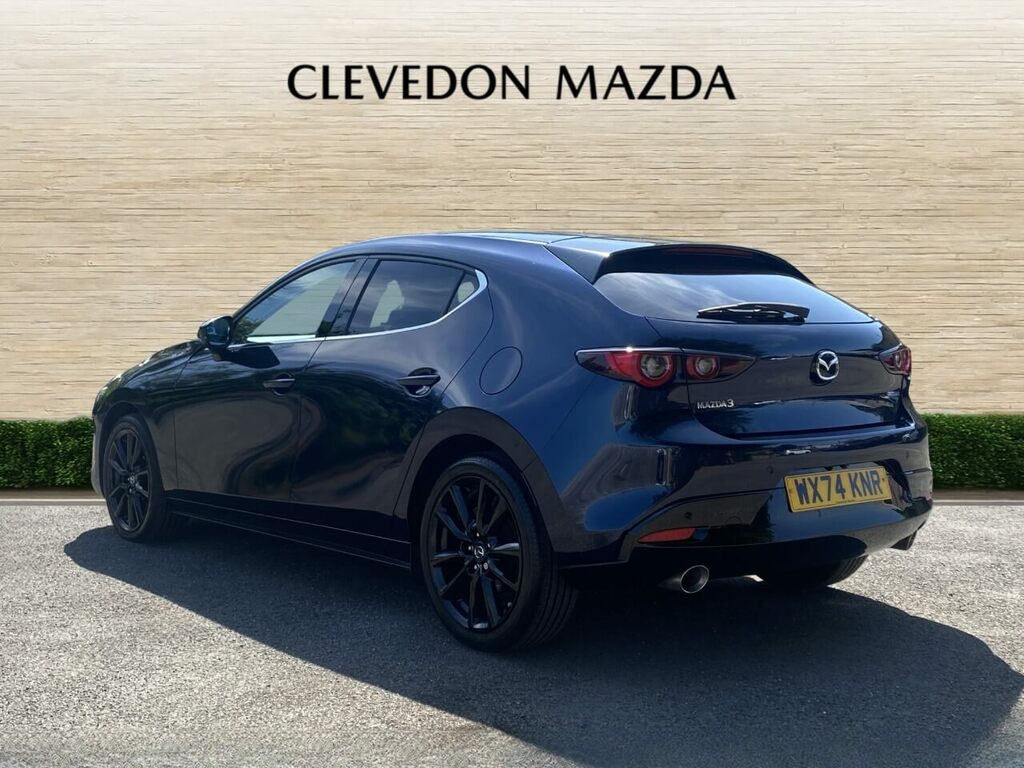 Mazda 3 2.0 E-skyactiv-x Mhev Exclusive-line Hatchback Blue #4