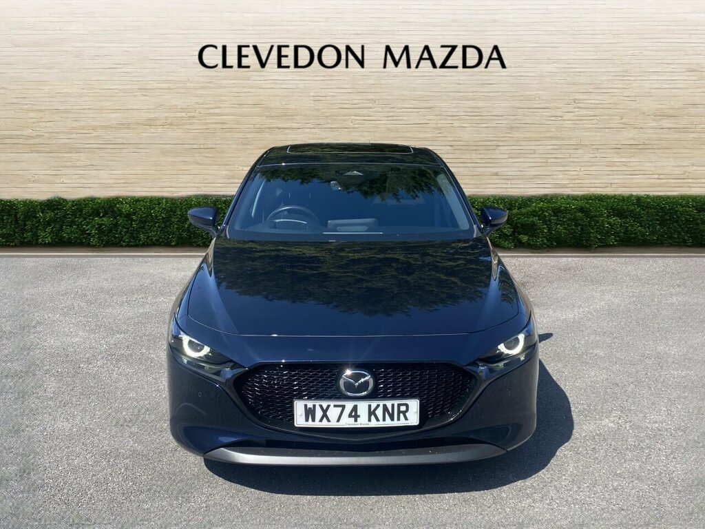 Mazda 3 2.0 E-skyactiv-x Mhev Exclusive-line Hatchback Blue #3