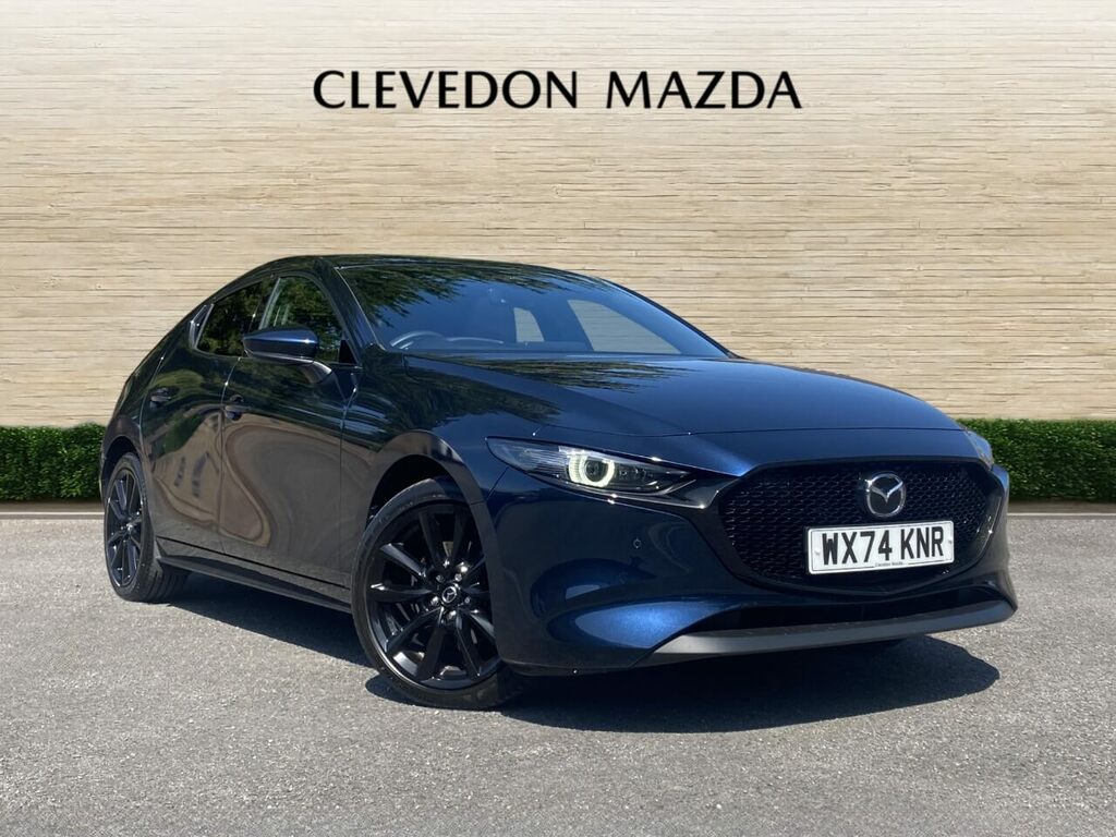 Mazda 3 2.0 E-skyactiv-x Mhev Exclusive-line Hatchback Blue