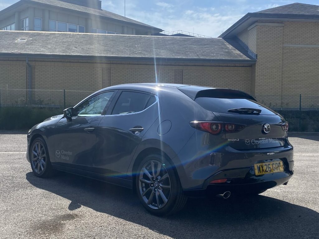 Mazda 3 2.5 E-skyactiv-g Mhev Exclusive-line Hatchback Grey #4