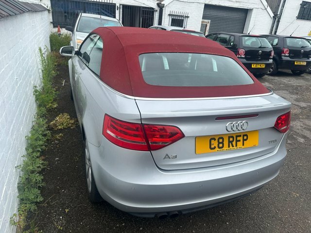 Audi A3 Cabriolet 2.0 Tfsi Sport S Tronic Euro 4 Silver #2