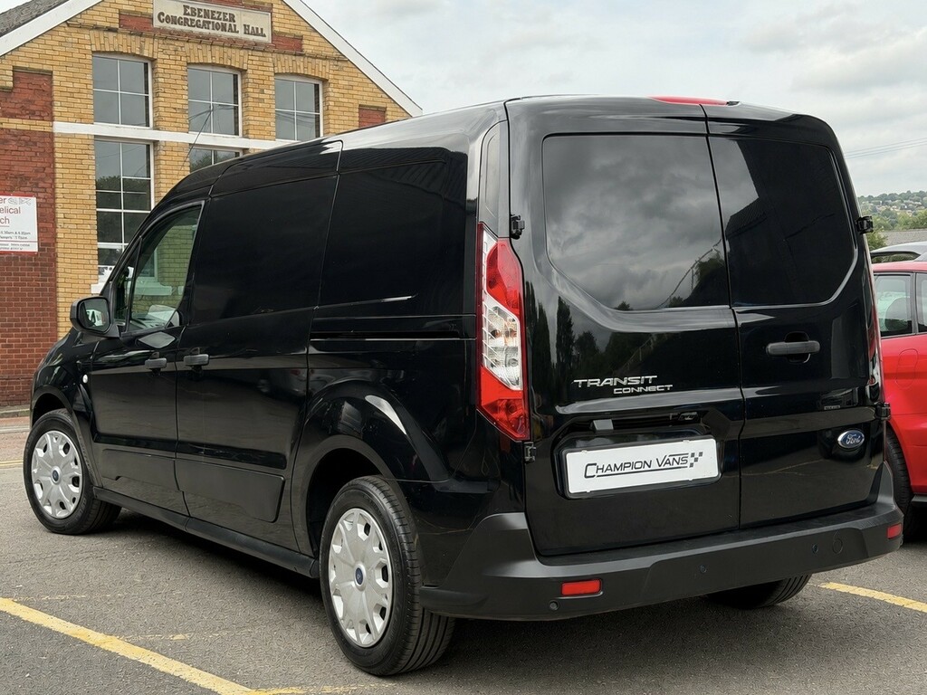 Ford Transit Connect 1.5 Transit Connect Trend Dciv Lwb 240 L2 1.5L Eco WN23DMZ Black #2