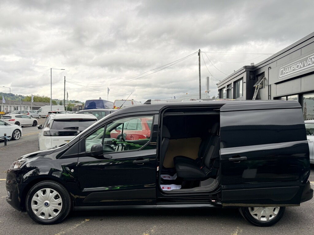 Ford Transit Connect 1.5 Transit Connect Trend Dciv Lwb 240 L2 1.5L Eco WN23DMZ Black #4