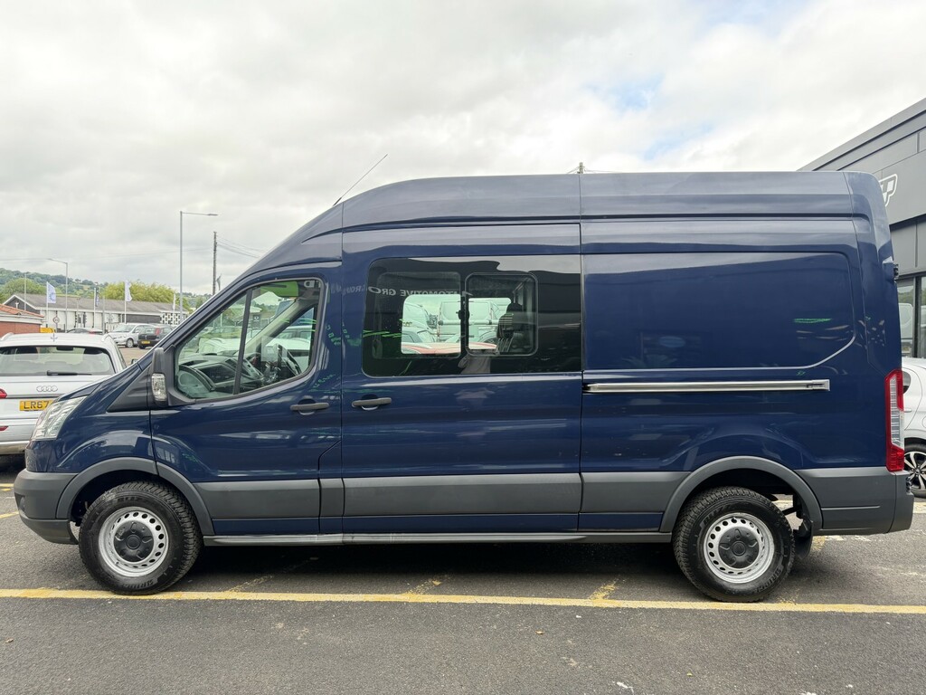 Ford Transit Custom 2.2Tdci T350drw L4 14Ft Dropside Truck White #17