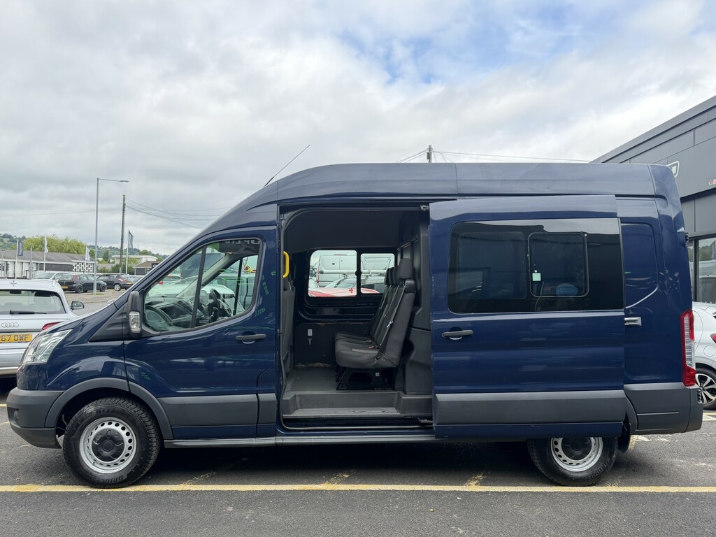 Ford Transit Custom 2.2Tdci T350drw L4 14Ft Dropside Truck White #18