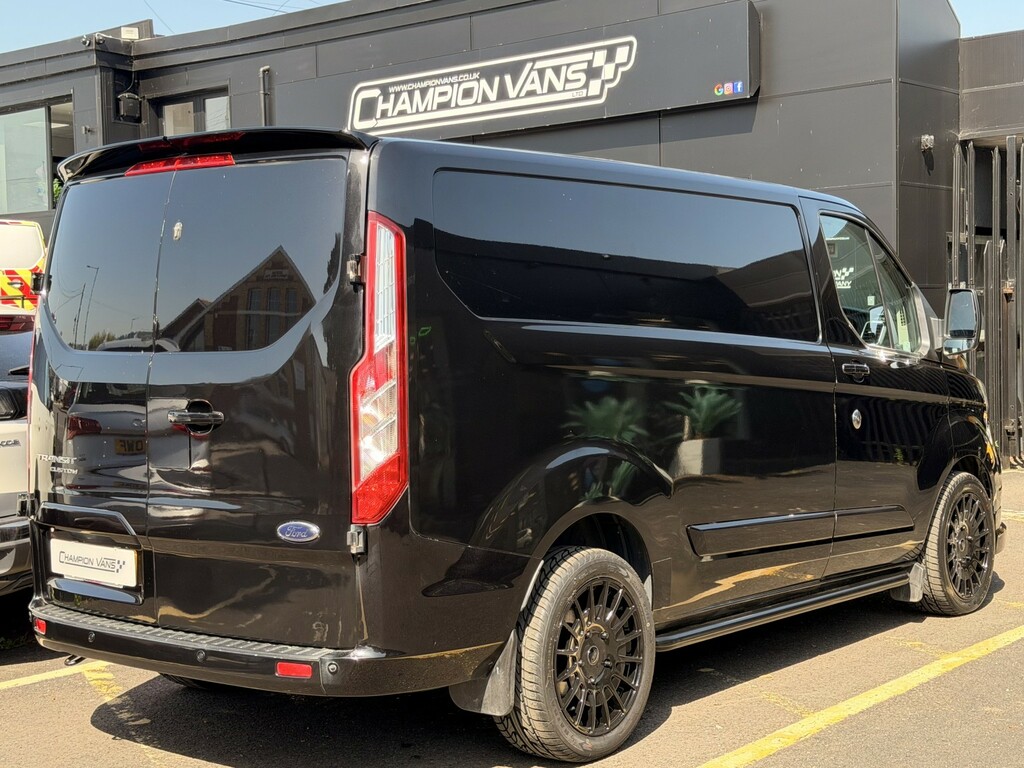 Ford Transit Custom 2.0 300 Ecoblue Limited HG70AKO Black #2