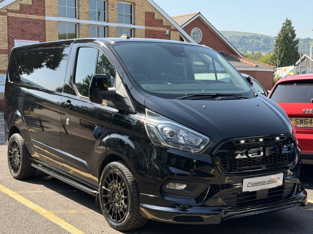 Ford Transit Custom 2.0 300 Ecoblue Limited HG70AKO Black #3